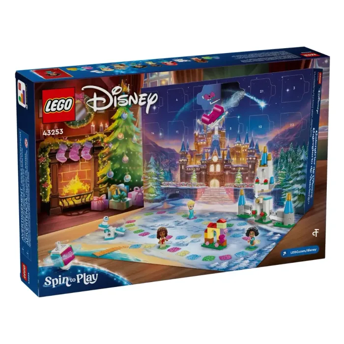Lego Disney adventskalender 2024 achterkant