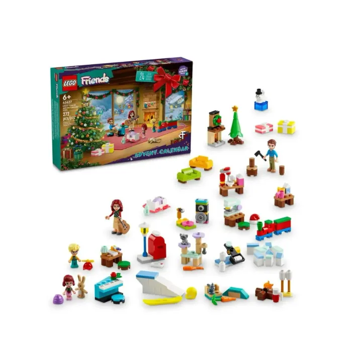Lego Friends adventskalender 2024 inhoud