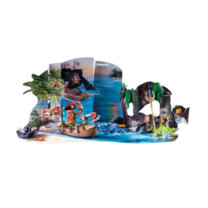 Playmobil piraten adventskalender 2024 - 71636 - inhoud