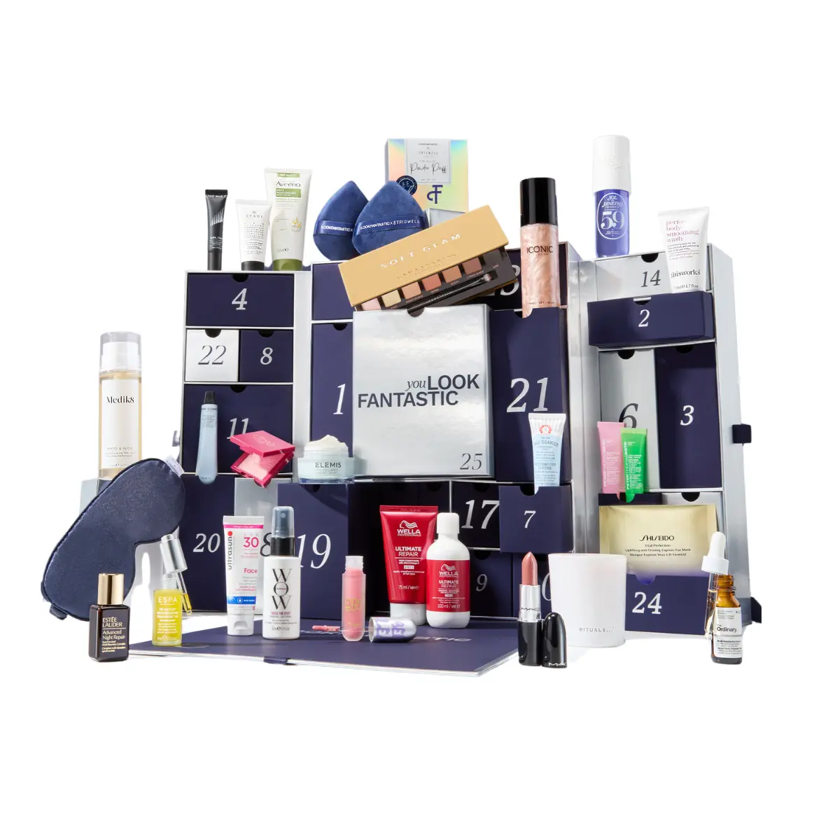 Lookfantastic adventskalender 2024 inhoud