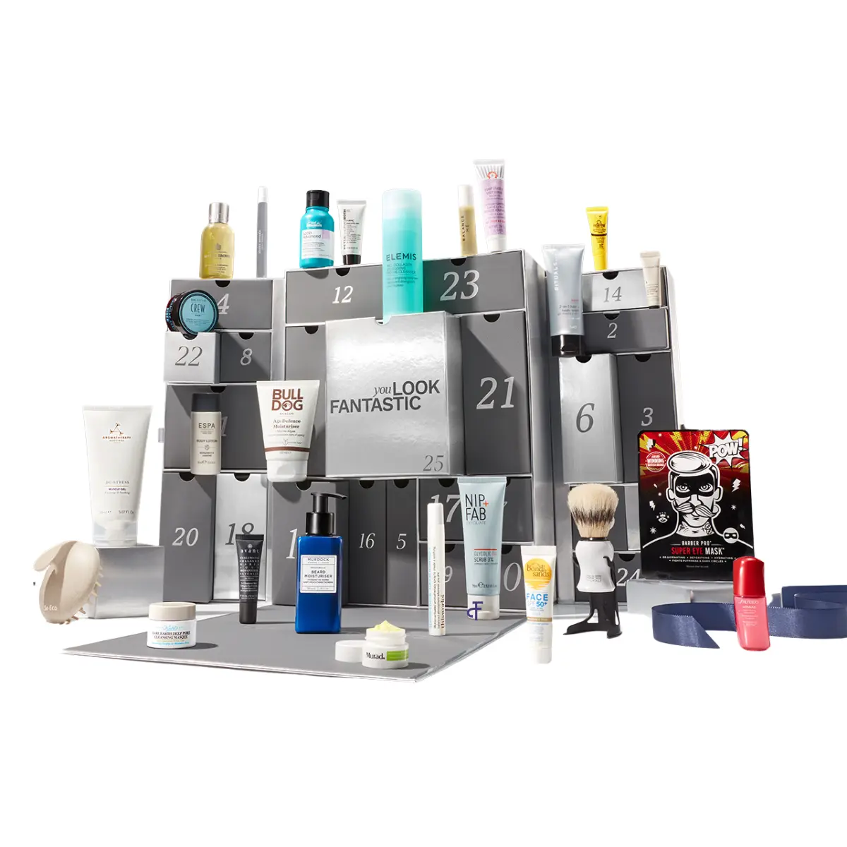 Lookfantastic adventskalender mannen 2024 inhoud